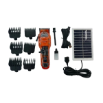 Ashcomonline Timmer Solar Powered Hair Shaver For Unisex