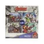 Puzzle 4 In 1 Avengers
