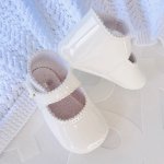 Mia Baby Shoe – White