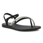 Class Elegant Sandal - Black Silver - 8