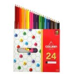 Colleen Create Colour Pencil Crayons 24 Pack – Water-Soluble Aquarelle Set