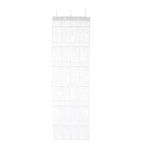 24 Pockets Hanging Storage Bags Transparent Shoes Bags Holder Organizer