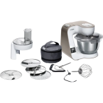 Bosch 1000 W White Series 4 Kitchen Machine With SCALE-MUM5XW10