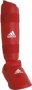 Adidas Wkf Shin & Removable Instep Pad L Red