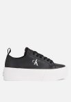 Calvin Klein Cupsole Flatform Low Wl Lth Wn - Black bright White