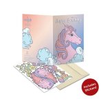 Unicorn Card With Stickers
