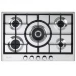 ELBA 75 Cm 5 Gas Burn Hob Stainless Steel 02 ELIO 75-545
