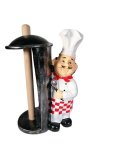 Chef With Paper Towel Holder 17X12X30CM