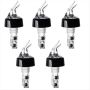 5PC 30ML Plastic Liquor Pourer Olive Oil Wine Bottle Pour Spout Plug