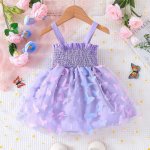 Purple Butterfly Dress