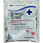 Clicks Energy Caps 3 Capsules
