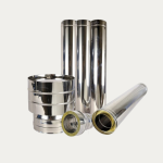125MM Stainless Steel Installation Flue Kit