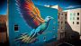 Canvas Wall Art-bird Street Art B1031