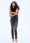 Ultra High Ankle Jeggings - Black