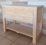 Msa Bathroom Vanity - Raw - Mb Pine