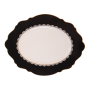 - Black Rose Oval Platter