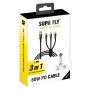 Supafly Circuit Series 3-IN-1 Cable 1.5M