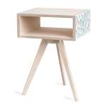 Turquoise Bubble Bedside Table