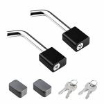Czc Auto Trailer Hitch Receiver Lock Padlock Style And Swivel Head Dia 5 8 Inch Bent Pin For Class III Iv 2 2-1 2 Inch Receiver