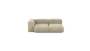 Two Module Chaise Sofa - Cord Velours - Sand - 199CM X 115CM