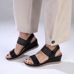 Pomona Wedge - Black - 8