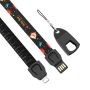 4 In 1 Lanyards Ruler Charging Cable For Iphone Ios