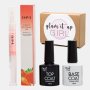 High Quality Uv/led Glam Gel Nail Polish Top & Base Coat + Cuticle Oil