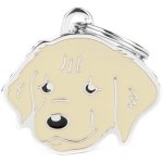 Myfamily Friends Golden Retriever Pet Id Tag Waggs Online Pet Shop