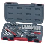 - 1 4 Drive Socket Set Metric af 60 Piece - T1460