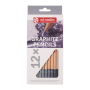 Graphite Pencils Set Of 12'S