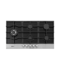 Zero Appliances 5 Burner Glass And Stainless Steel Top Gas Hob With Battery Ignition