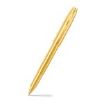 Sheaffer 100 9372 Glossy Pvd Gold Pen With Pvd Gold Plated Trims Fountain Pen