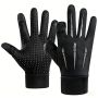 Winter Gloves Fingerless Convertible Touchscreen Anti Slip For Men