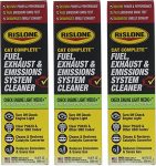 Rislone Cat Complete Fuel Exhaust & Emissions System Cleaner Check Engine Light Medic 3 Pack