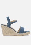 Denim Wedge - Blue