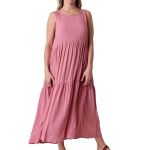 Ladies-india Dress-dusty Pink