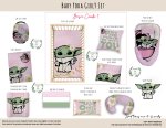 Cot Duvet Bedding Baby Yoda Girly Set