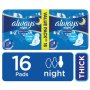 Always Maxi Sanitary Pads Fresh 16 Pads