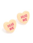 Acrylic Candy 'hug Me' Stud Earrings