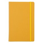 Large Butter Yellow Genuine African Leather Notebook