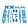 Aluminum Remote Control Car Upgrade Accessories Kit Blue