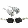 Generic Left Right Door Lock Barrel Cylinder/fit For Vw Golf 4 Iv MK4 Bora A6 /fit For Skoda Fabia Polo 1997-2003 Oe 604837167/168 Black+silver