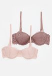 Kangol 2 Pack Multiway Bra In Gore - Seashell coffee