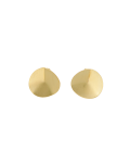 Hekate 18CT Gold Stud Earrings - Gold