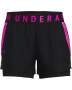 Women's Ua Play Up 2-IN-1 Shorts - BLACK-005 / XL