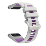 Elite 20MM Easyfit Evolve Series Watch Strap For Garmin Fog Grey Lavender