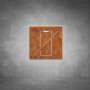 No Cellphones Allowed Sign - Rust - Powder Coated Aluminum