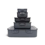 5 Piece Container Set Grey