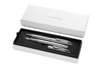 Elegance Pelikan Jazz Noble Fountain Pen & Ballpoint Set Silver