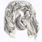 Birth Of Venus Print Bamboo Scarf - White Free